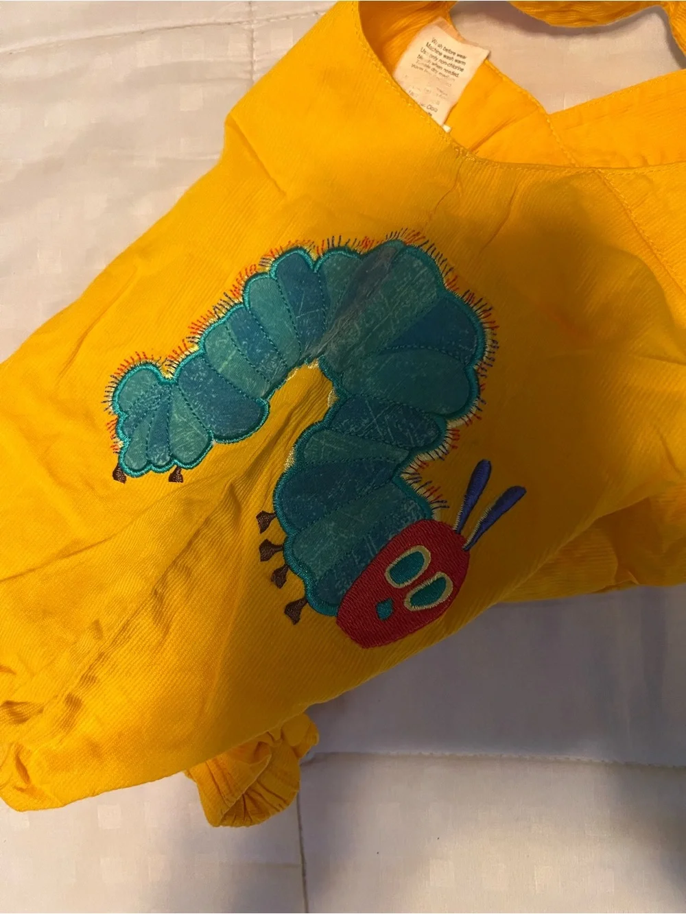 Carter's Bright Yellow The Very Hungry Caterpillar Romper